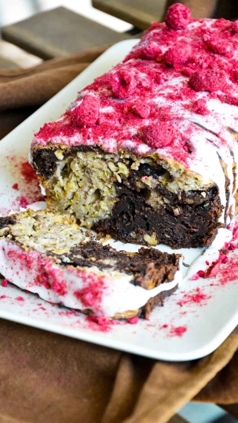 Recept na Mramorový cukinový chlebík s čokoládou